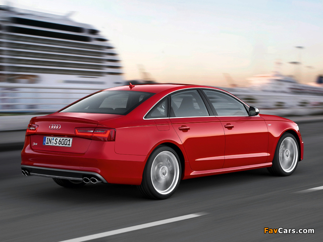 Images of Audi S6 Sedan (4G,C7) 2012 (640 x 480)