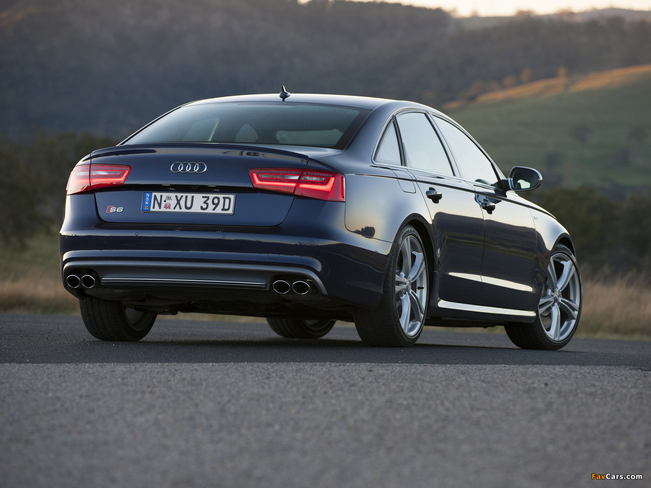 Images of Audi S6 Sedan AU-spec (4G,C7) 2012 (1280 x 960)