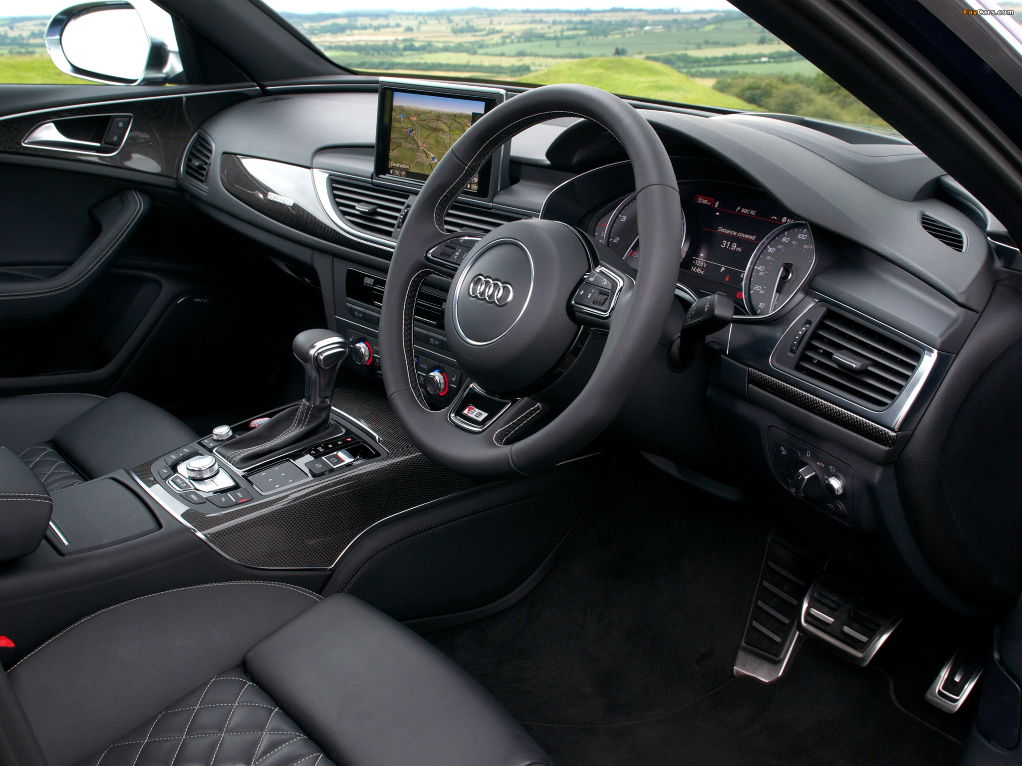 Photos of Audi S6 Sedan UK-spec (4G,C7) 2012 (2048 x 1536)