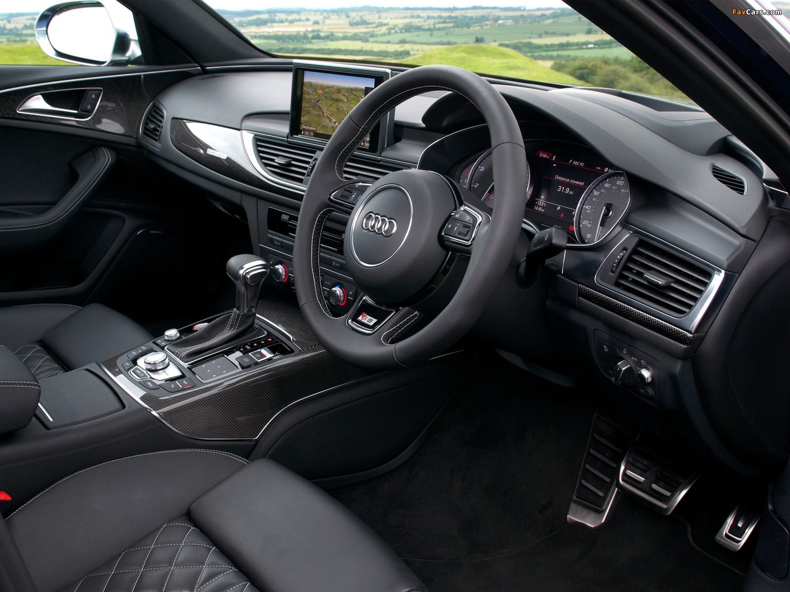 Photos of Audi S6 Sedan UK-spec (4G,C7) 2012 (1600 x 1200)