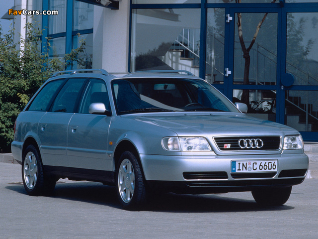 Audi S6 Avant (4A,C4) 1994–97 wallpapers (640 x 480)