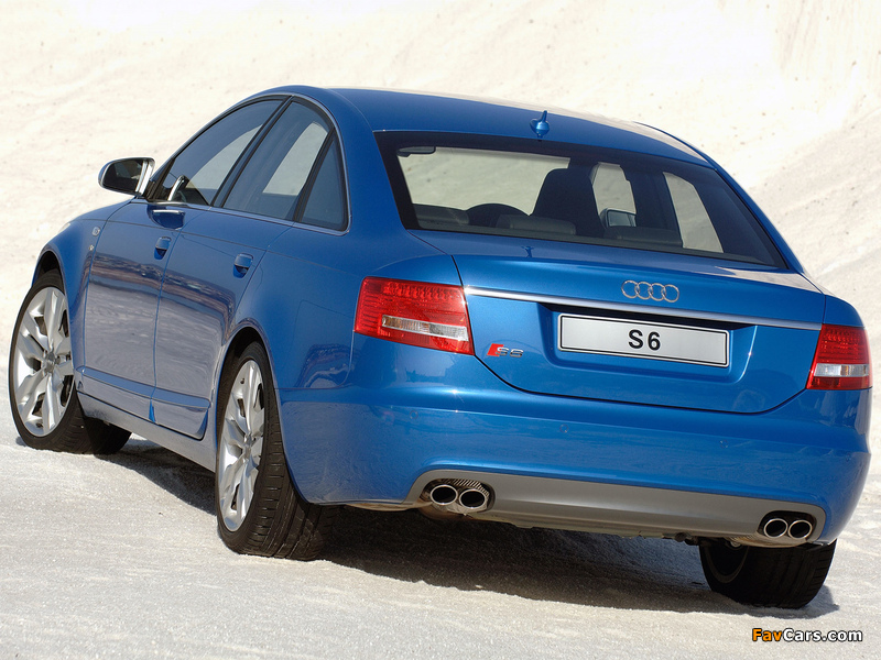 Audi S6 Sedan ZA-spec (4F,C6) 2006–08 wallpapers (800 x 600)