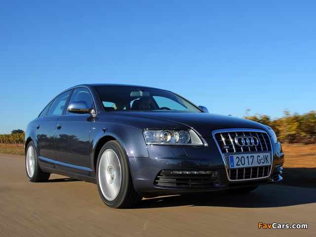 Audi S6 Sedan (4F,C6) 2008 wallpapers (640 x 480)