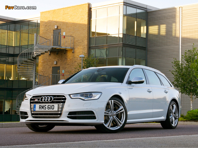 Audi S6 Avant UK-spec (4G,C7) 2012 wallpapers (640 x 480)