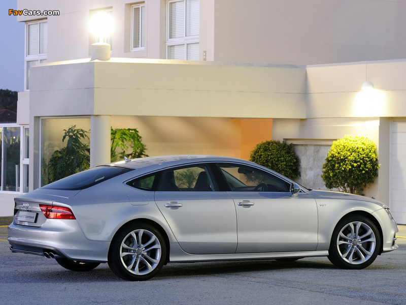 Audi S7 Sportback ZA-spec 2012 photos (800 x 600)