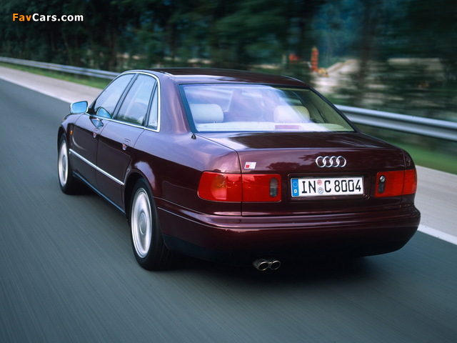 Audi S8 (D2) 1996–99 wallpapers (640 x 480)