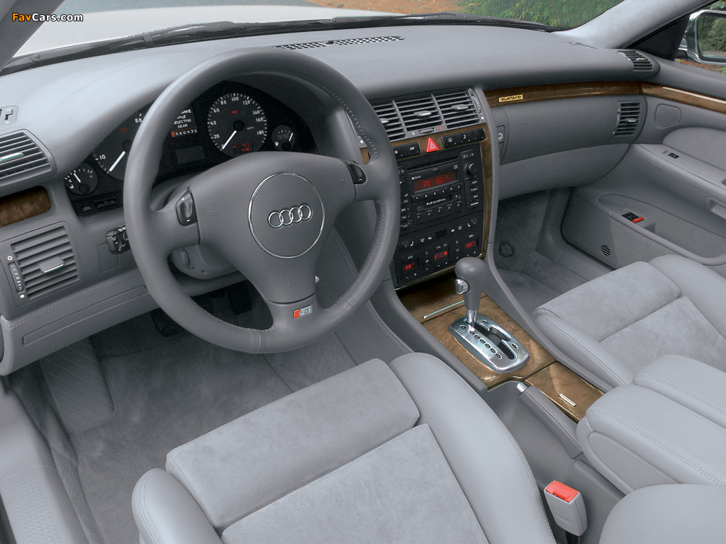 Audi S8 US-spec (D2) 1999–2002 images (1024 x 768)