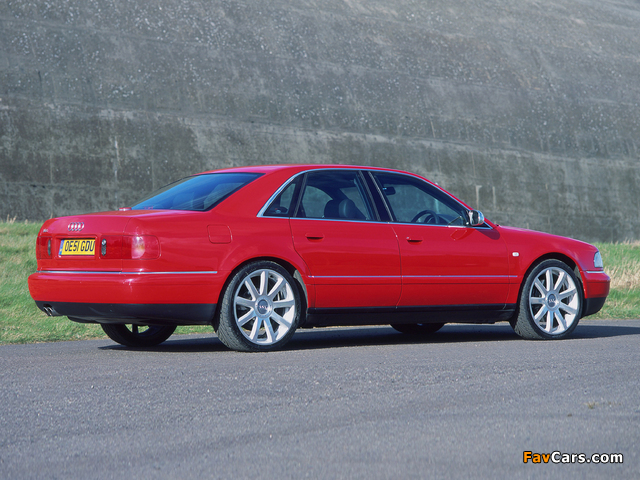 Audi S8 UK-spec (D2) 1999–2002 photos (640 x 480)