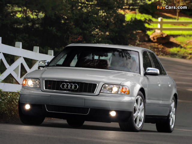 Audi S8 US-spec (D2) 1999–2002 photos (640 x 480)