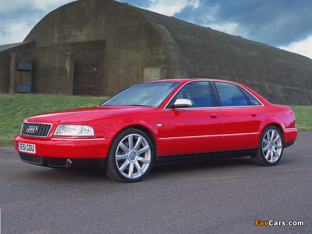 Audi S8 UK-spec (D2) 1999–2002 pictures (640 x 480)