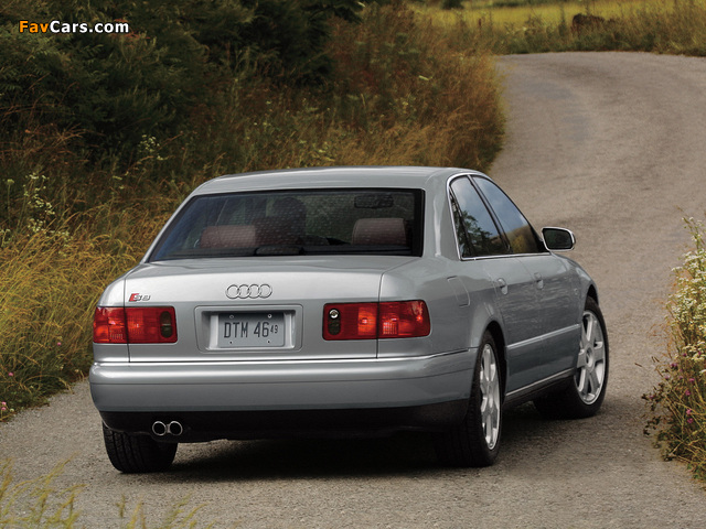 Audi S8 US-spec (D2) 1999–2002 wallpapers (640 x 480)