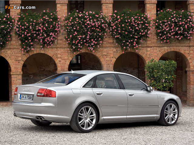 Audi S8 (D3) 2005–08 pictures (640 x 480)