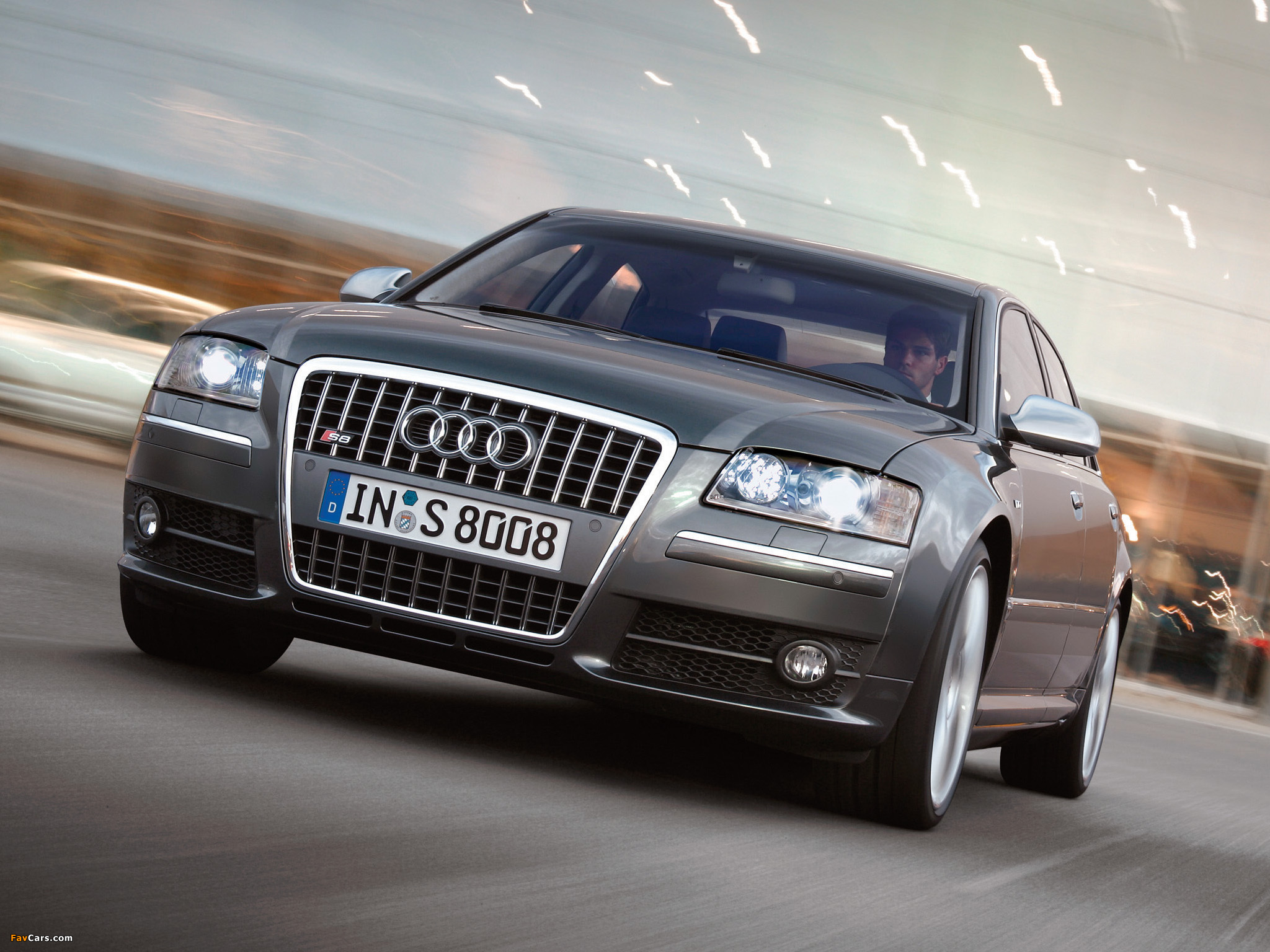 Audi S8 (D3) 2005–08 wallpapers (2048 x 1536)