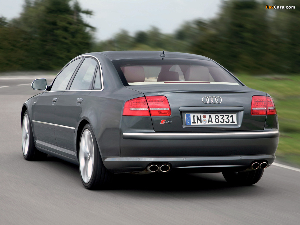 Audi S8 (D3) 2008–11 images (1024 x 768)