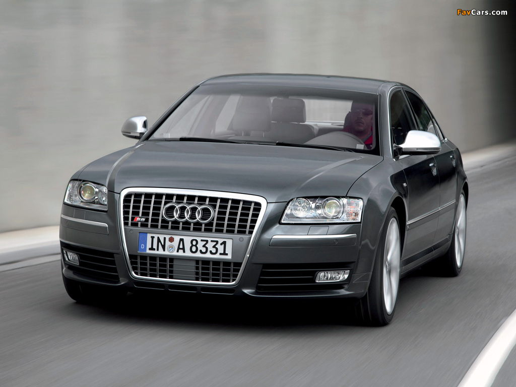 Audi S8 (D3) 2008–11 photos (1024 x 768)