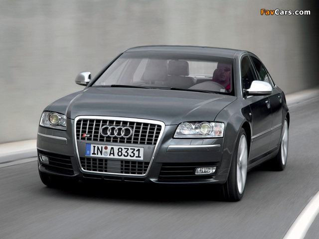 Audi S8 (D3) 2008–11 photos (640 x 480)