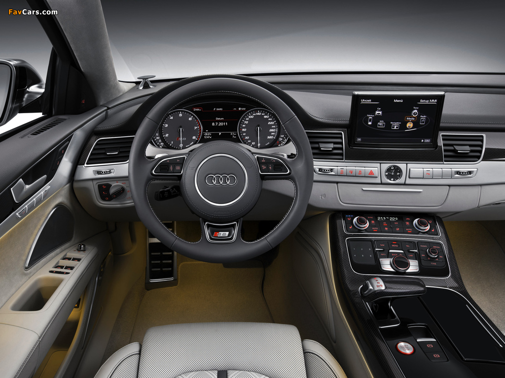 Audi S8 (D4) 2012 photos (1024 x 768)