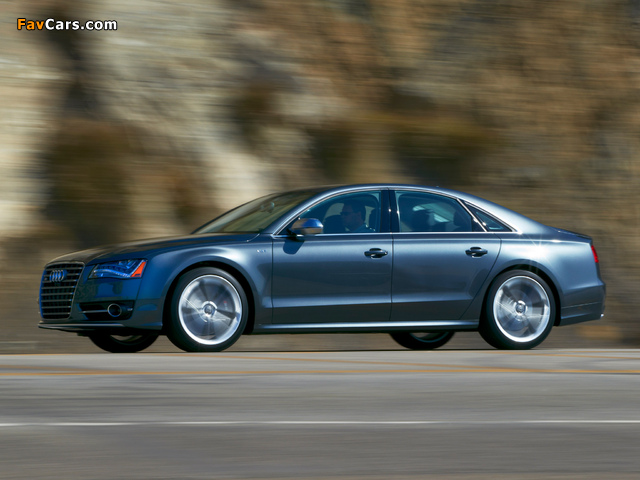 Audi S8 US-spec (D4) 2012 wallpapers (640 x 480)