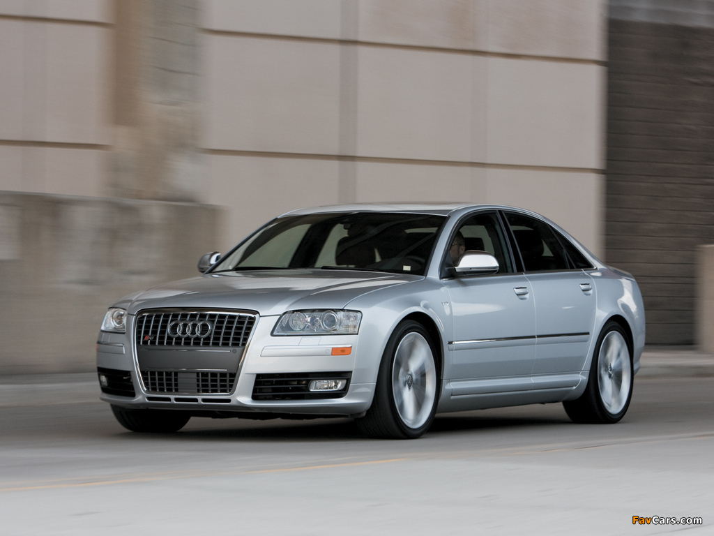 Images of Audi S8 US-spec (D3) 2008–11 (1024 x 768)