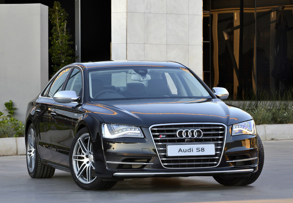 Images of Audi S8 ZA-spec (D4) 2012