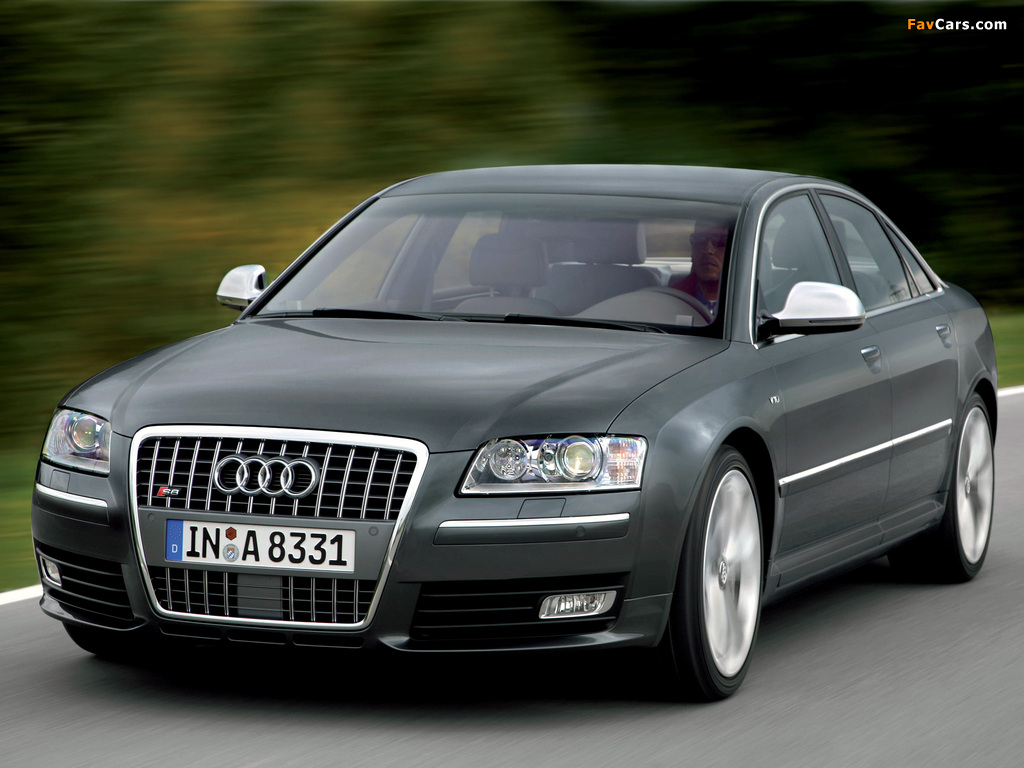 Audi S8 (D3) 2008–11 wallpapers (1024 x 768)