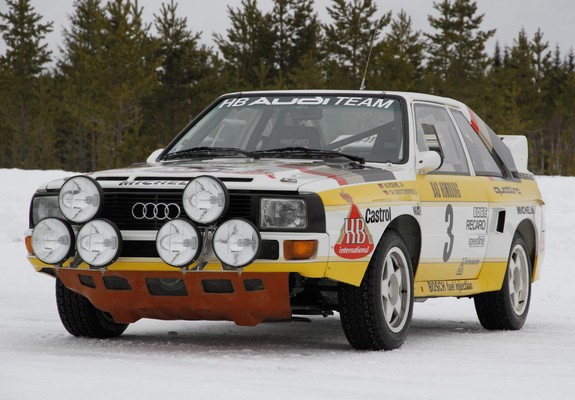 Audi Sport Quattro Group B Rally Car 1984–86 images
