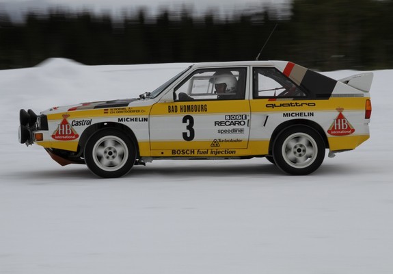 Audi Sport Quattro Group B Rally Car 1984–86 photos