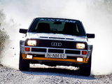 Audi Sport Quattro Group B Rally Car 1984–86 wallpapers
