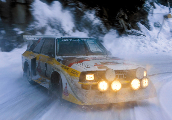 Audi Sport Quattro S1 Group B Rally Car 1985–86 pictures