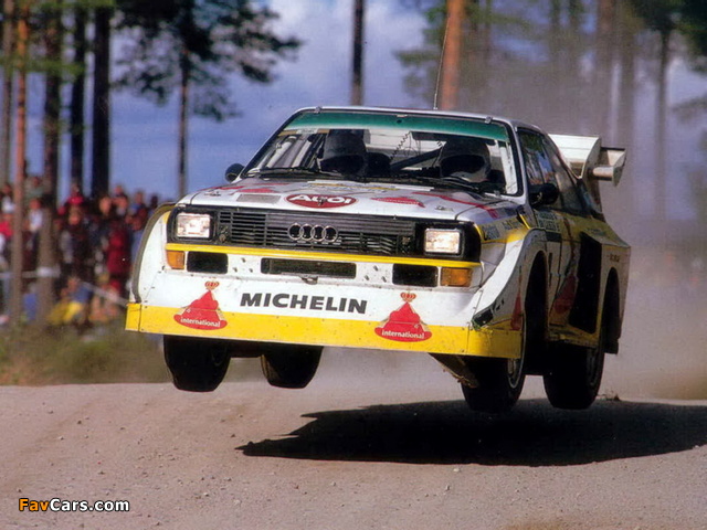 Audi Sport Quattro S1 Group B Rally Car 1985–86 wallpapers (640 x 480)