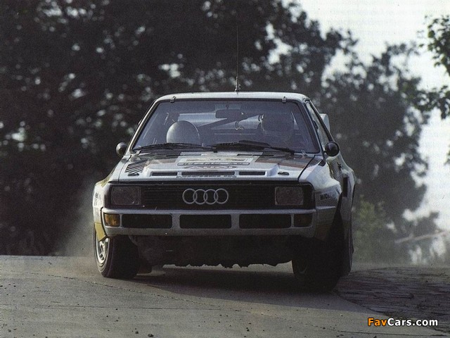 Audi Sport Quattro Group B Rally Car 1984–86 images (640 x 480)
