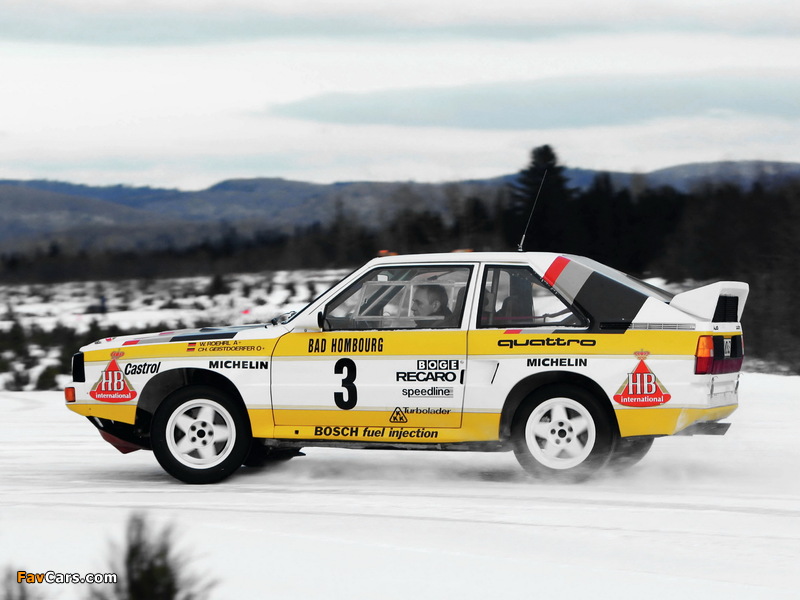 Images of Audi Sport Quattro Group B Rally Car 1984–86 (800 x 600)