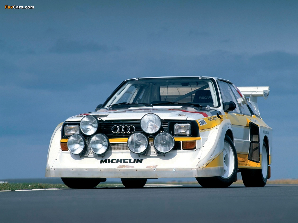 Images of Audi Sport Quattro S1 Group B Rally Car 1985–86 (1024 x 768)