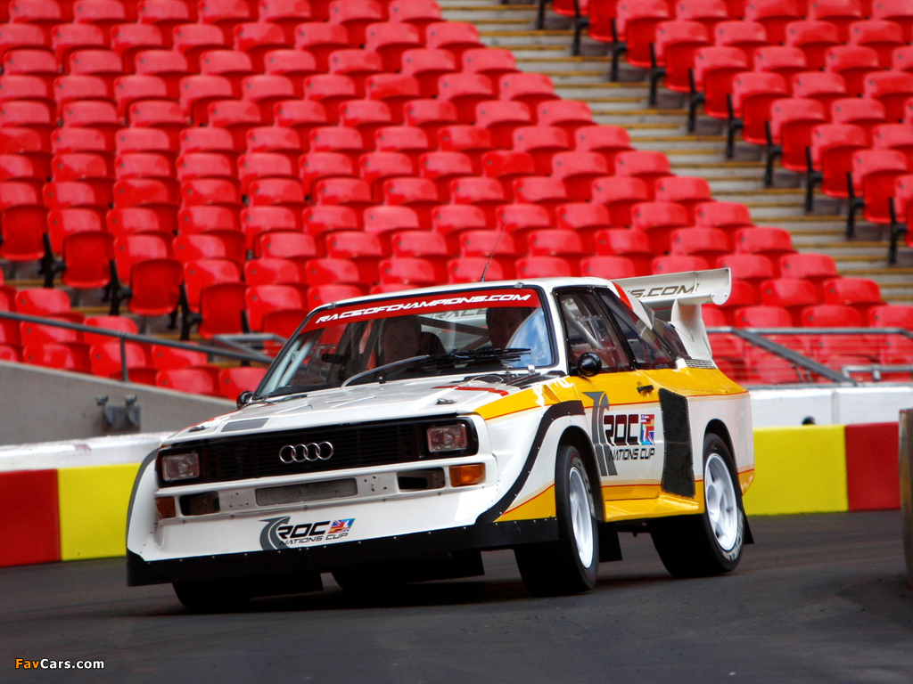 Images of Audi Sport Quattro S1 Group B Rally Car 1985–86 (1024 x 768)