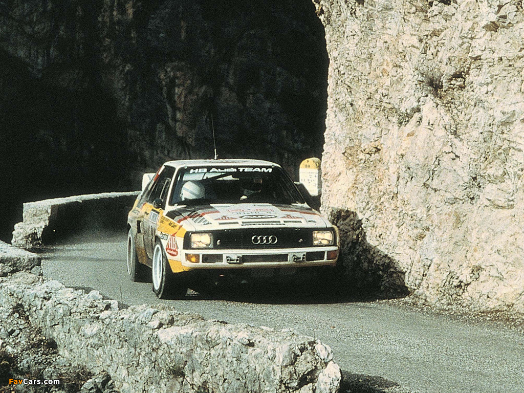 Images of Audi Sport Quattro Group B Rally Car 1984–86 (1024 x 768)