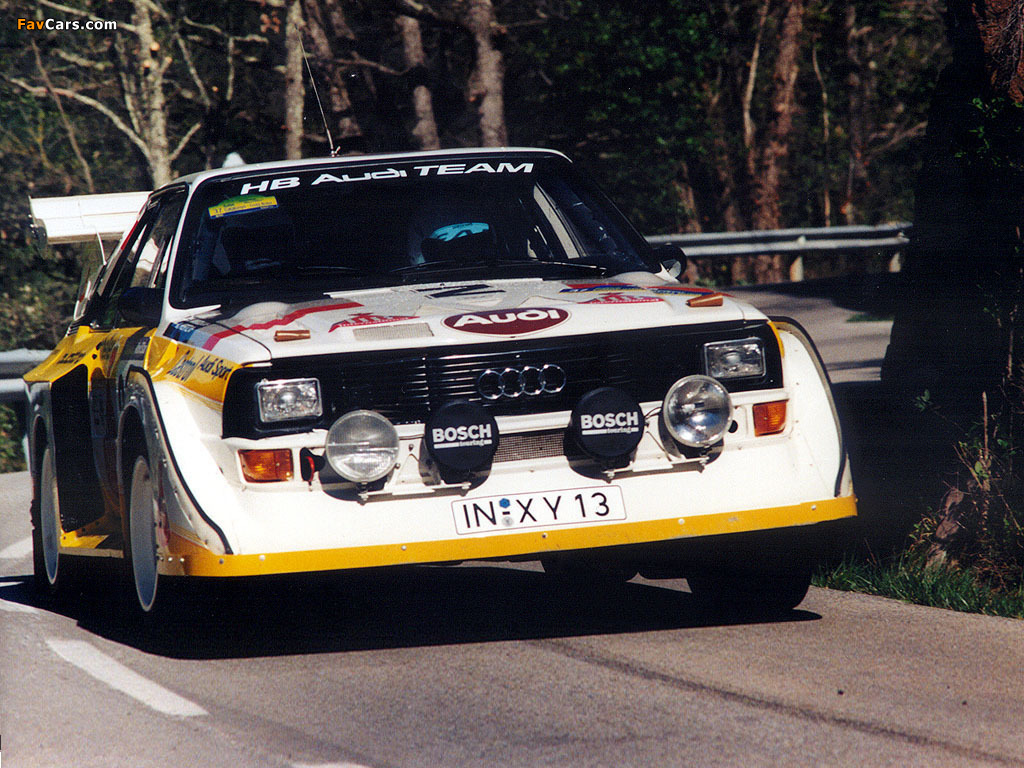 Photos of Audi Sport Quattro S1 Group B Rally Car 1985–86 (1024 x 768)