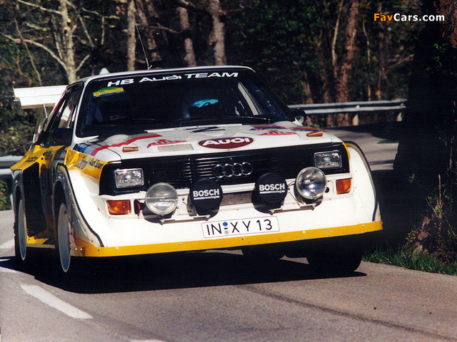 Photos of Audi Sport Quattro S1 Group B Rally Car 1985–86 (640 x 480)