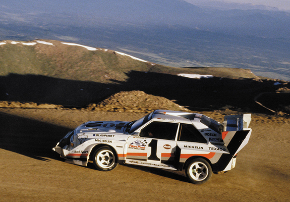 Photos of Audi Sport Quattro S1 Pikes Peak Hill Climb 1986–87