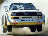 Photos of Audi Sport Quattro S1 Group B Rally Car 1985–86