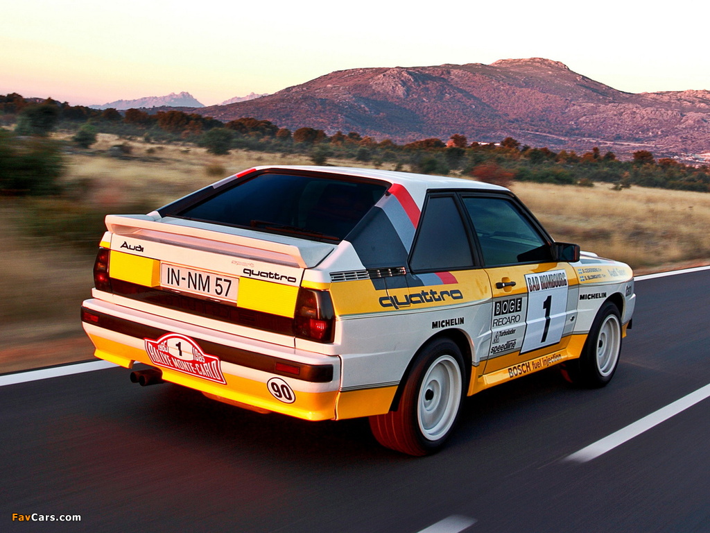 Pictures of Audi Sport Quattro Group B Rally Car 1984–86 (1024 x 768)