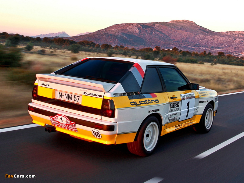 Pictures of Audi Sport Quattro Group B Rally Car 1984–86 (800 x 600)