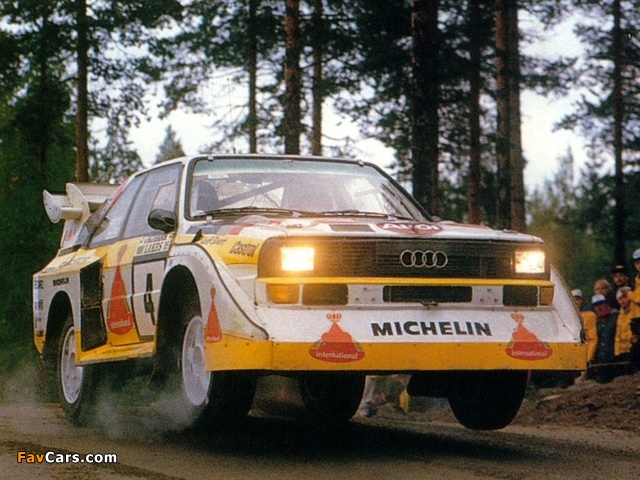 Pictures of Audi Sport Quattro S1 Group B Rally Car 1985–86 (640 x 480)