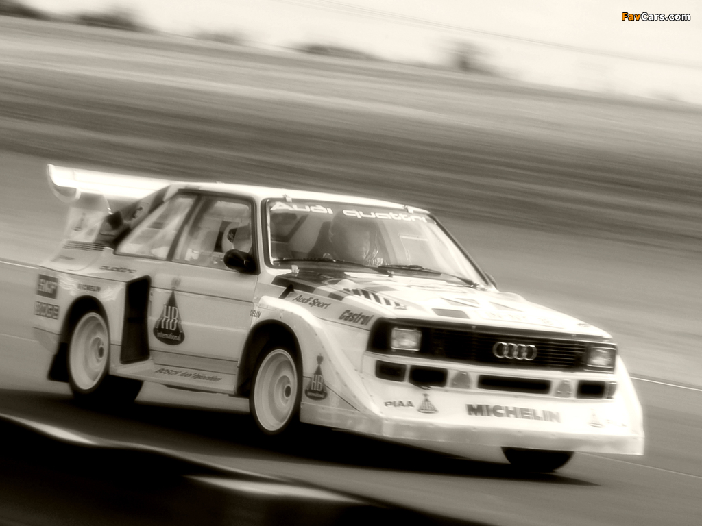 Pictures of Audi Sport Quattro S1 Group B Rally Car 1985–86 (1024 x 768)