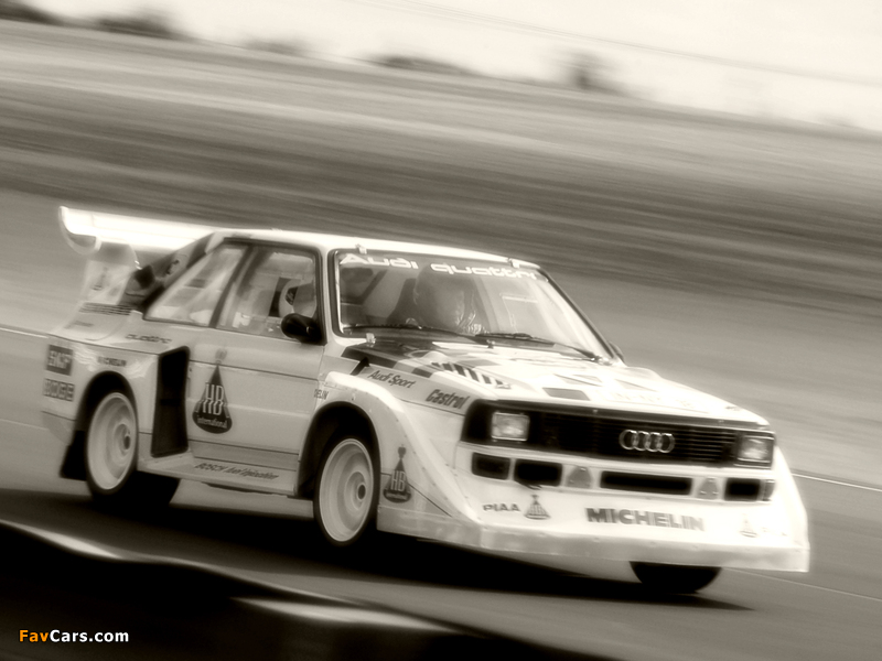 Pictures of Audi Sport Quattro S1 Group B Rally Car 1985–86 (800 x 600)