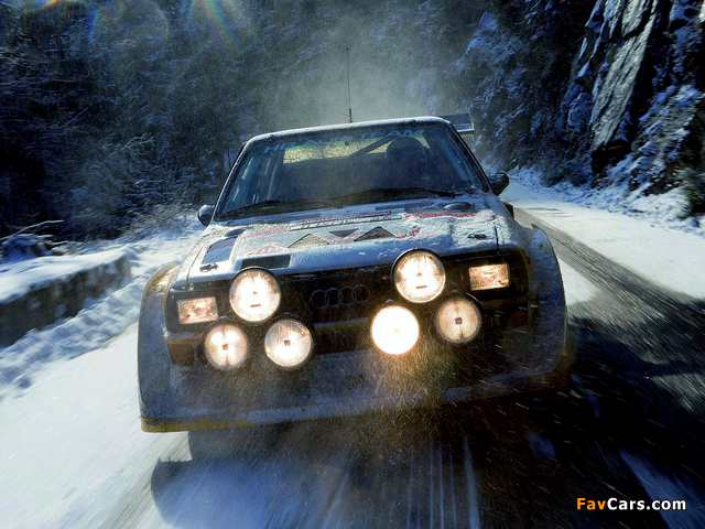 Pictures of Audi Sport Quattro S1 Group B Rally Car 1985–86 (640 x 480)