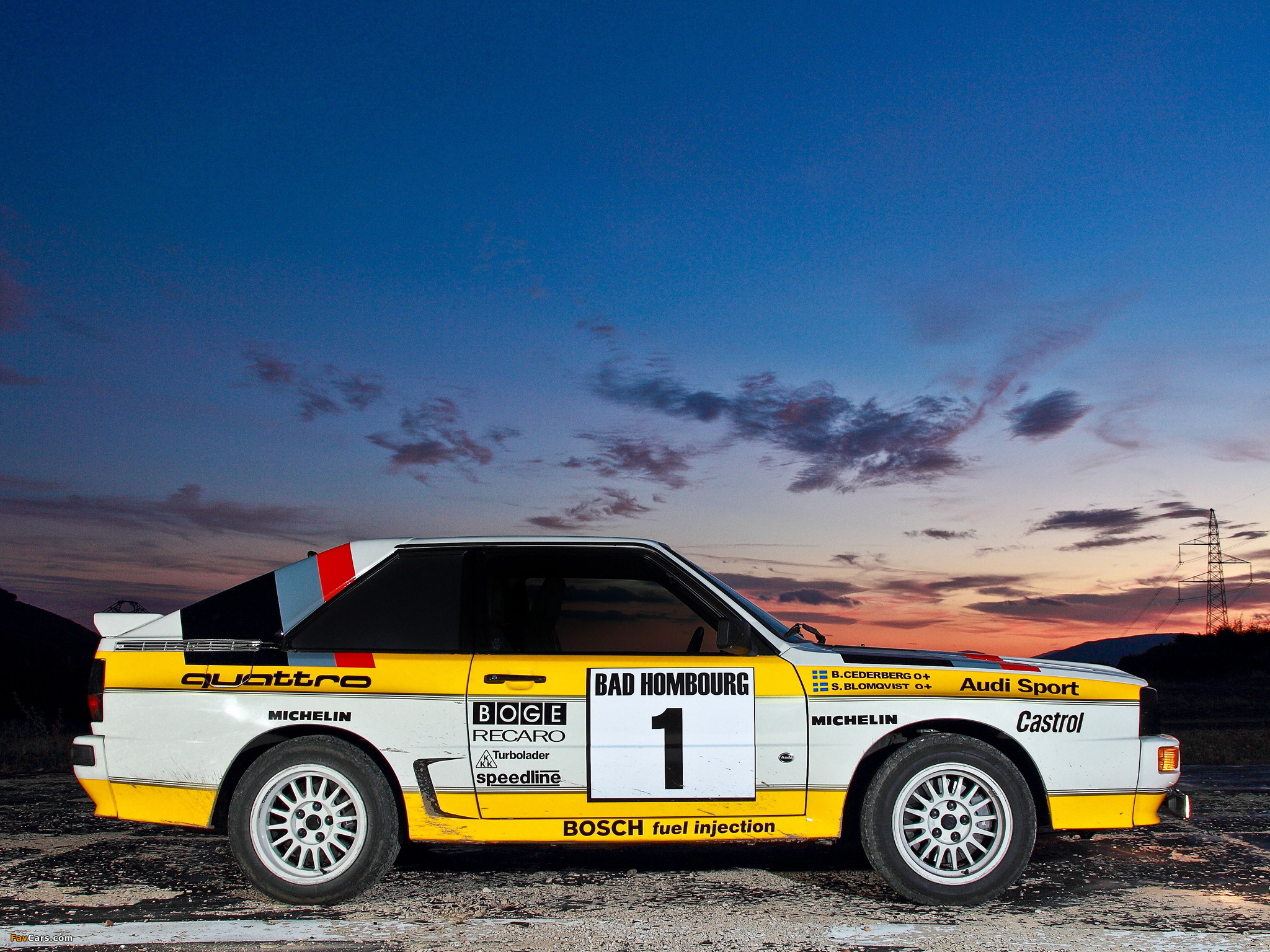 Audi Sport Quattro Group B Rally Car 1984–86 wallpapers (2048 x 1536)