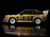Audi Sport Quattro S1 Group B Rally Car 1985–86 wallpapers