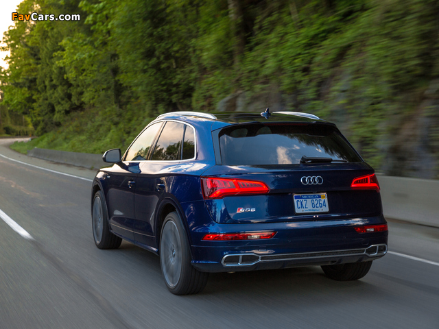 Audi SQ5 3.0 TFSI 2017 wallpapers (640 x 480)