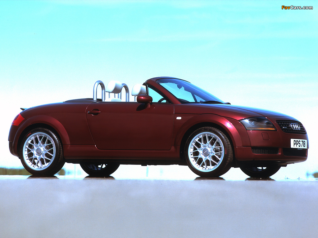 Audi TT Roadster UK-spec (8N) 1999–2003 photos (1024 x 768)