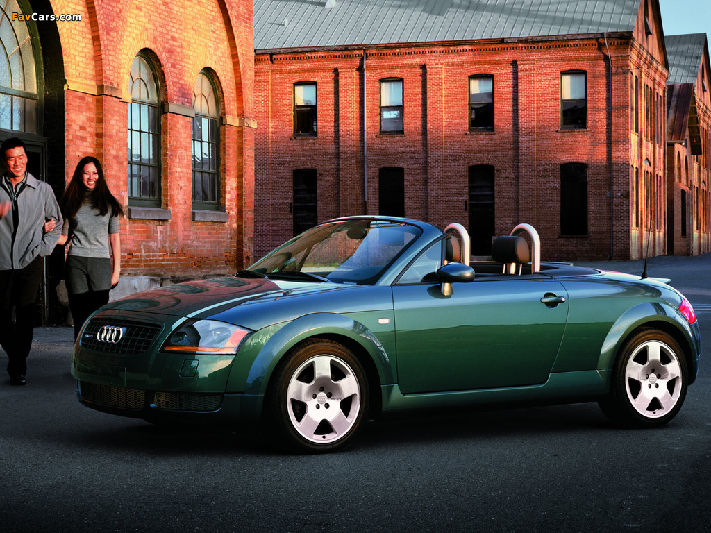 Audi TT Roadster US-spec (8N) 1999–2003 photos (1024 x 768)